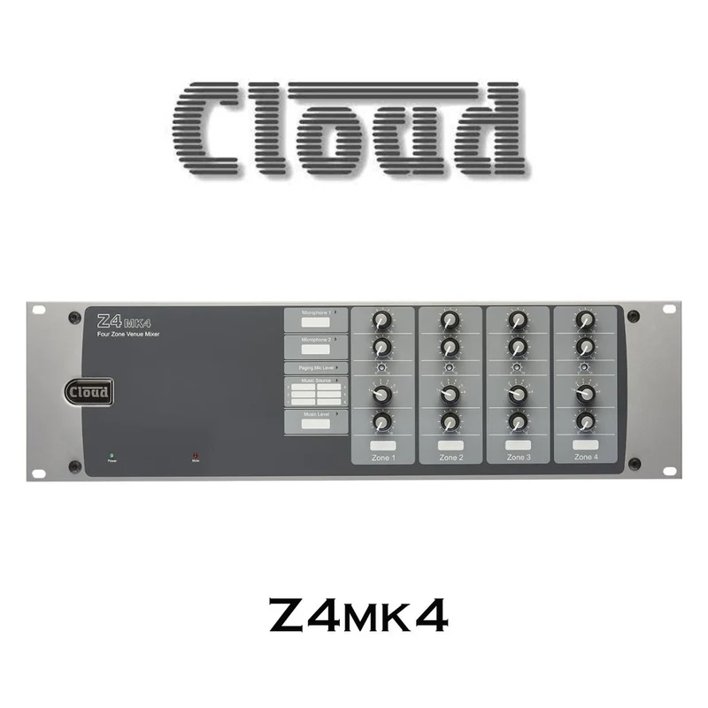 CLOUD Z4MK4 | Console de mixage professionnel 4 zones