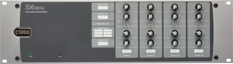 CLOUD Z4MK4 | Console de mixage professionnel 4 zones