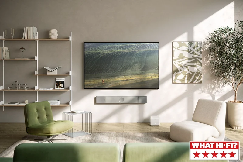 KEF XIO - Barre de son 5.1.2, Dolby Atmos, Wi-Fi, Bluetooth