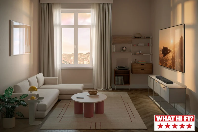 KEF XIO - Barre de son 5.1.2, Dolby Atmos, Wi-Fi, Bluetooth