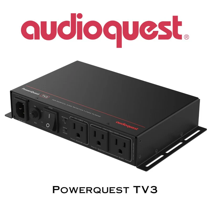 AudioQuest PowerQuest TV3 | Protecteur de surtension avec filtration avancée du courant