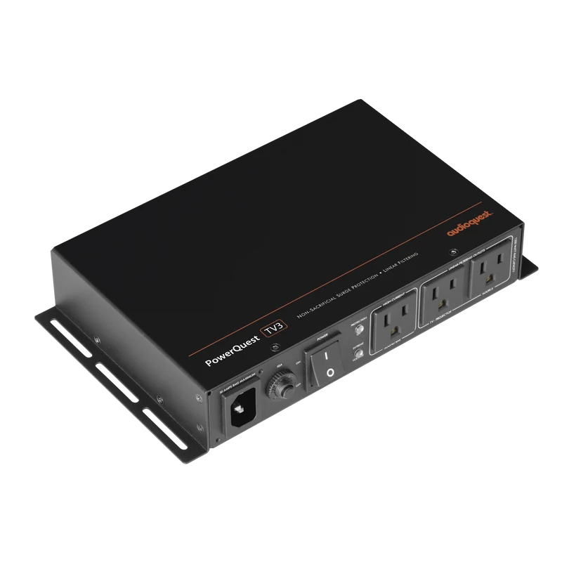 AudioQuest PowerQuest TV3 | Protecteur de surtension avec filtration avancée du courant