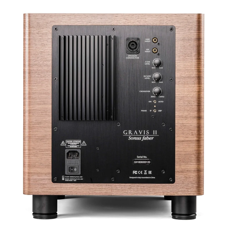 Sonus Faber GRAVIS II | Caisson de basses Haute-Fidélité 350 Watts