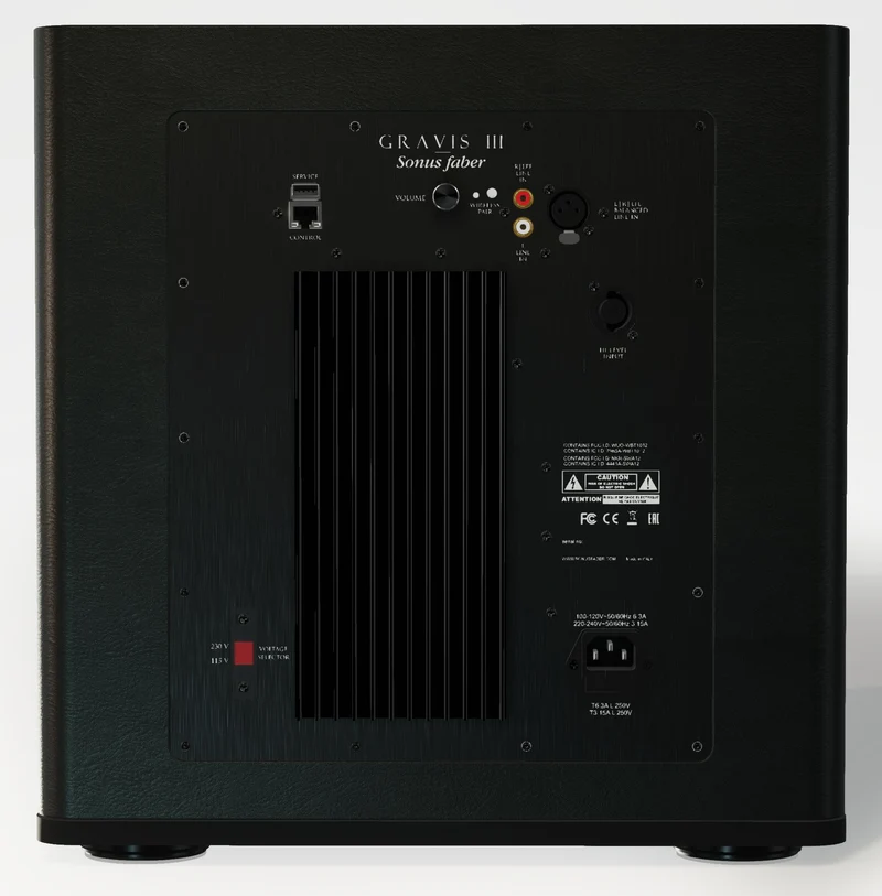 Sonus Faber GRAVIS III | Caisson de basses Haute-Fidélité 600 Watts