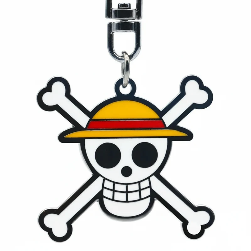 Porte-clés One Piece - Jolly Roger du Chapeau de Paille