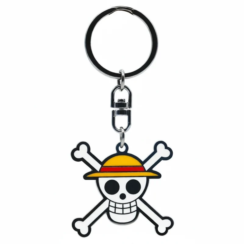 Porte-clés One Piece - Jolly Roger du Chapeau de Paille