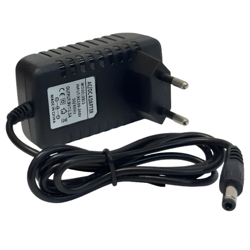 Alimentation AC/DC 9V 1.5A 13.5W – Adaptateur Secteur 230V Tension Fixe