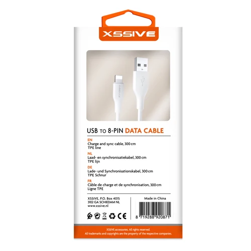3M XSSIVE TPE LIGHTNING CABLE