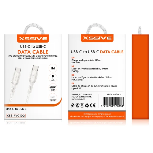 TYPE-C TO TYPE-C CABLE XSSIVE