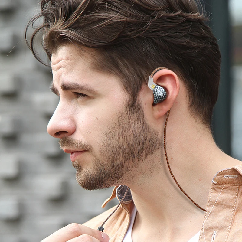 【KZ ZST】1BA+1DD HiFi in Ear Monitors Headphones Wired Gaming Earbuds IEM Earphones