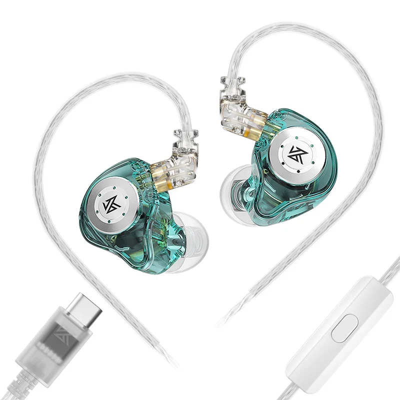 【KZ EDX Pro】10mm Dynamic Driver Wired in Ear Monitor, HIFI Bass Sound
