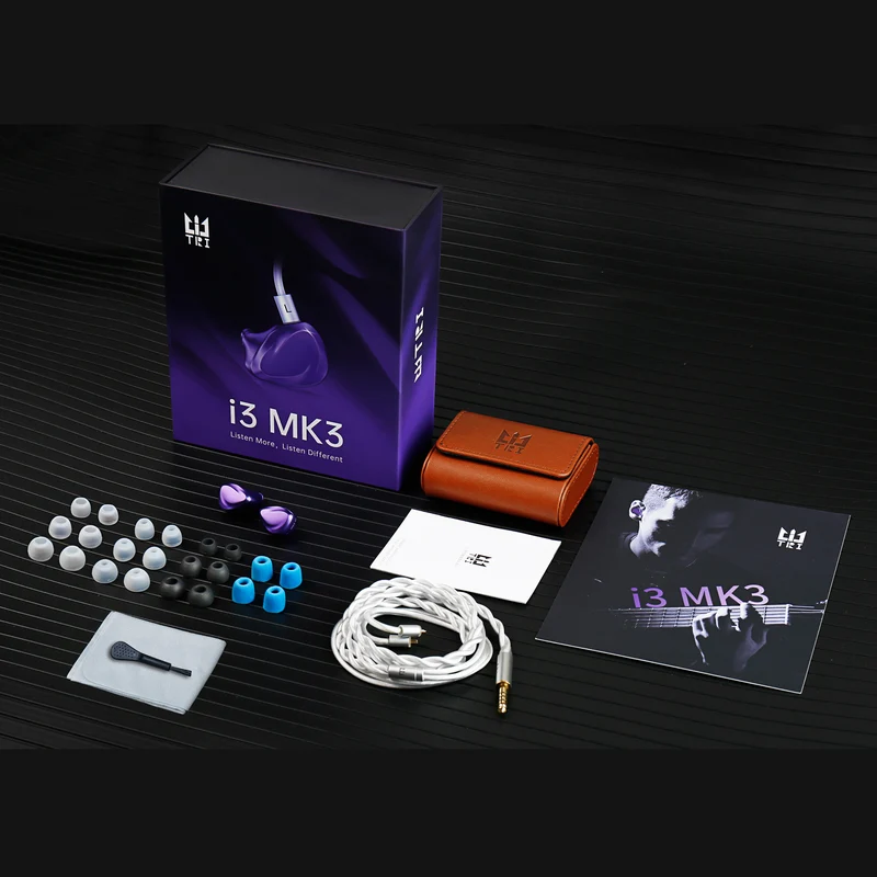 【TRI I3 MK3】The 3rd Gen Planar+BA+DD Hybrid Flagship IEM Earphone OCC Cables
