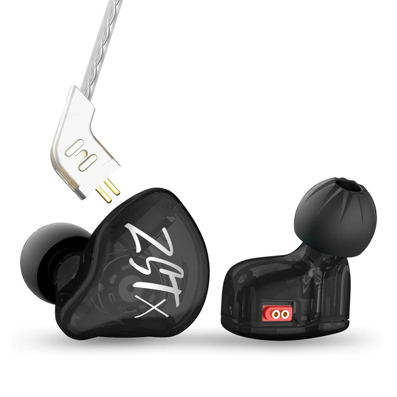 【KZ ZSTX】1DD+1BA Hybrid Driver In-ear Earphone Wired Gaming Earbuds