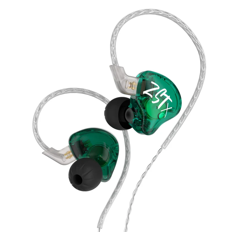 【KZ ZSTX】1DD+1BA Hybrid Driver In-ear Earphone Wired Gaming Earbuds