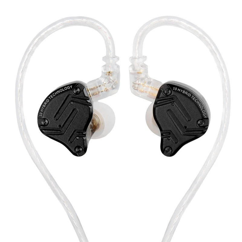 【KZ ZS10 Pro X】 1DD+4BA Hybrid Driver In-ear Monitor Earphone