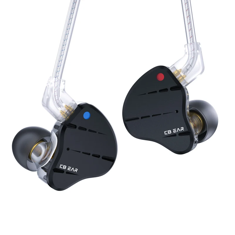 【KBEAR KS10——Clearance】 1DD+4BA Metal Earphone Sport Game Music In Ear Monitors