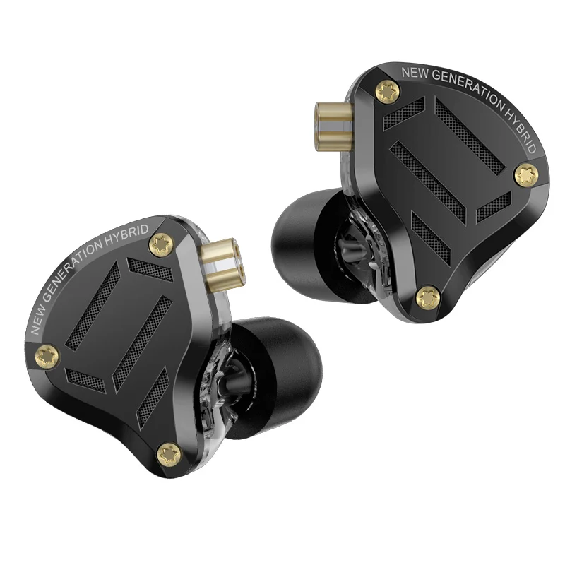 【KZ ZS10 Pro 2】1DD+4BA Hybrid In Ear Monitor IEM with 4-Level Tuning Switch Gaming Earbuds