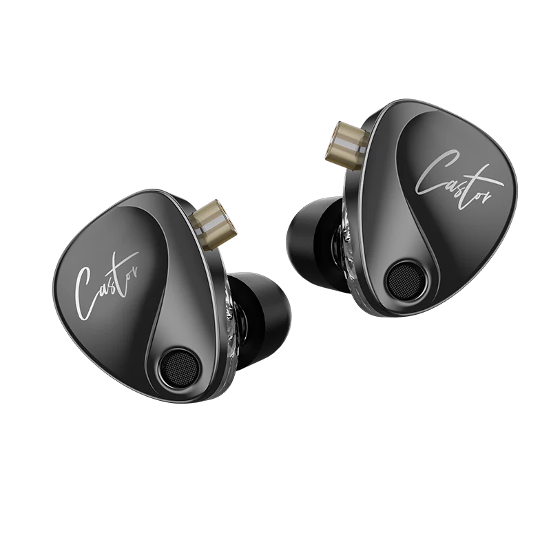 【KZ Castor】Dual-Dynamic Drivers IEM Headphones with 4 Tuning Switches