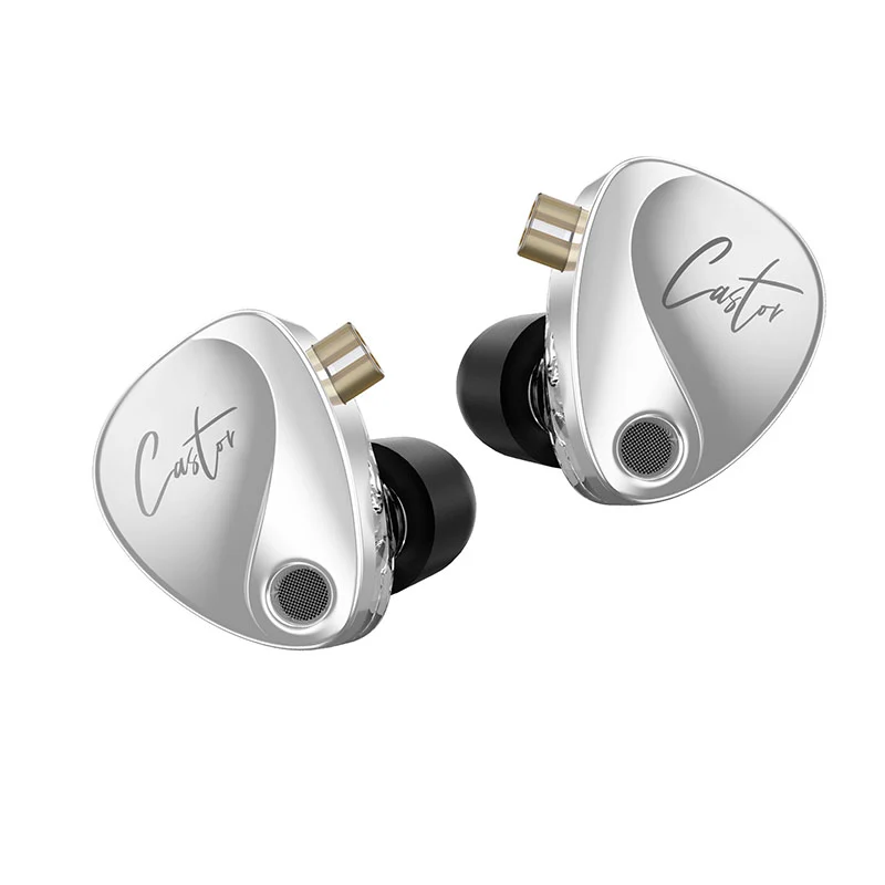 【KZ Castor】Dual-Dynamic Drivers IEM Headphones with 4 Tuning Switches