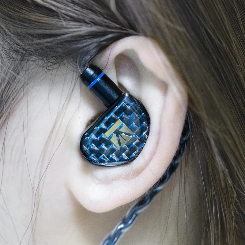 【KBEAR INK MK2——Clearance】Upgraded DLC Diaphragm Dynamic 2Pin Wired Earbuds