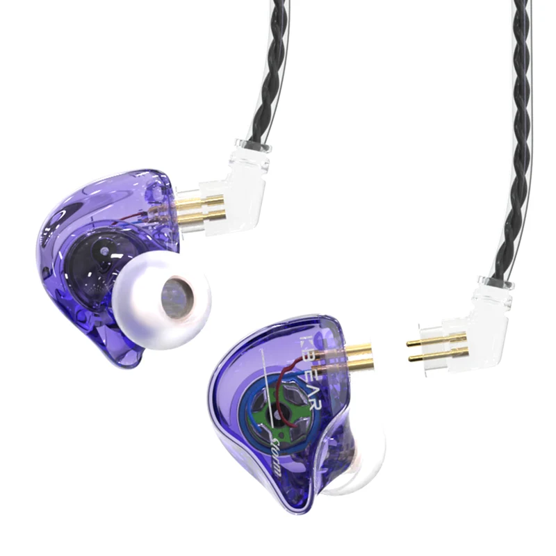 【KBEAR Storm】Single Dynamic In-ear HiFi Earphone Best rated in ear Headphones