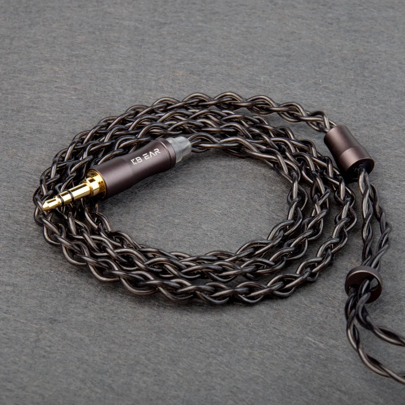 【KBEAR Hazy】6N Graphene Mixedly Braided with Copper-Silver Alloy Upgrade Cable Best Selling