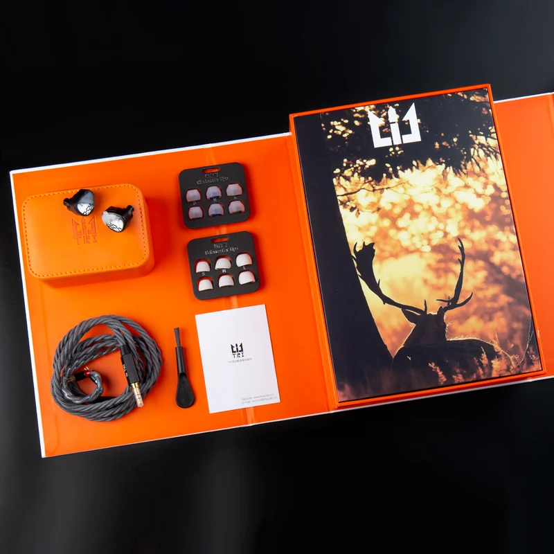 【TRI i ONE】High End 10MM Carbon PET Diaphragm Dynamic Driver In Ear Monitors IEM