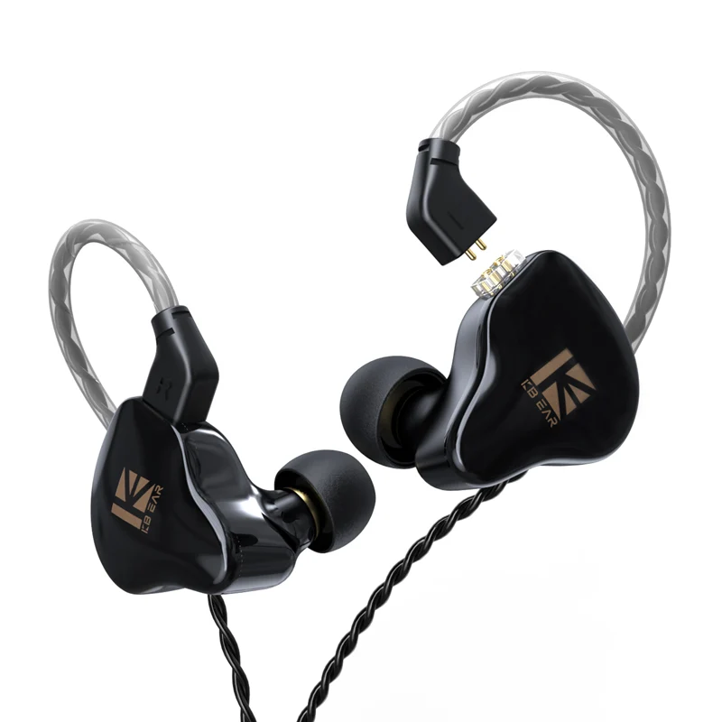 【KBEAR KS1】Dual Magnetic Circuit Single DD In Ear Monitor Super Bass IEM Headphones