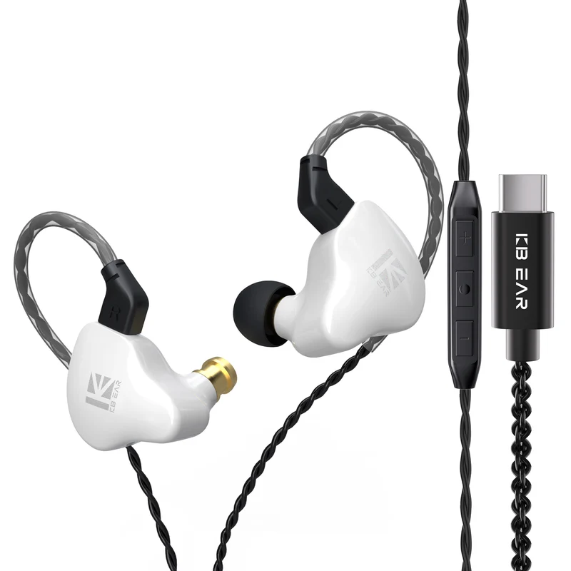 【KBEAR KS1】Dual Magnetic Circuit Single DD In Ear Monitor Super Bass IEM Headphones