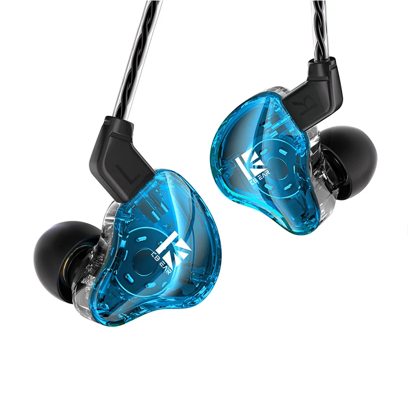 【KBEAR KS1】Dual Magnetic Circuit Single DD In Ear Monitor Super Bass IEM Headphones