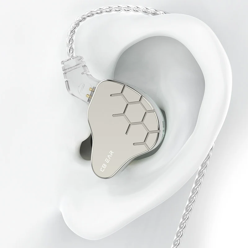 【KBEAR Lark】 1DD + 1BA In Ear Headphone Best Wired Earbuds In ear Monitors HIFI Earphones Headset