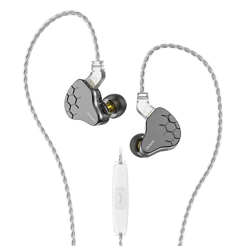 【KBEAR Lark】 1DD + 1BA In Ear Headphone Best Wired Earbuds In ear Monitors HIFI Earphones Headset