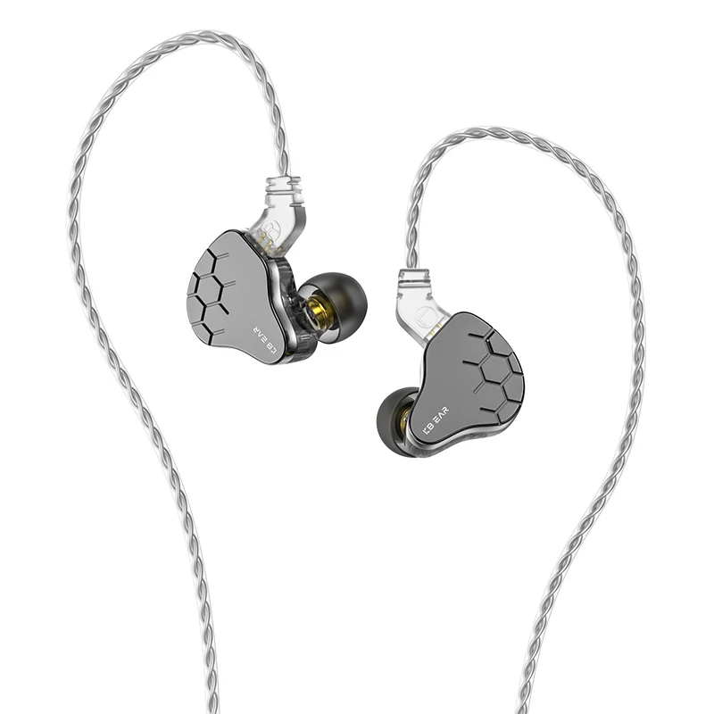 【KBEAR Lark】 1DD + 1BA In Ear Headphone Best Wired Earbuds In ear Monitors HIFI Earphones Headset