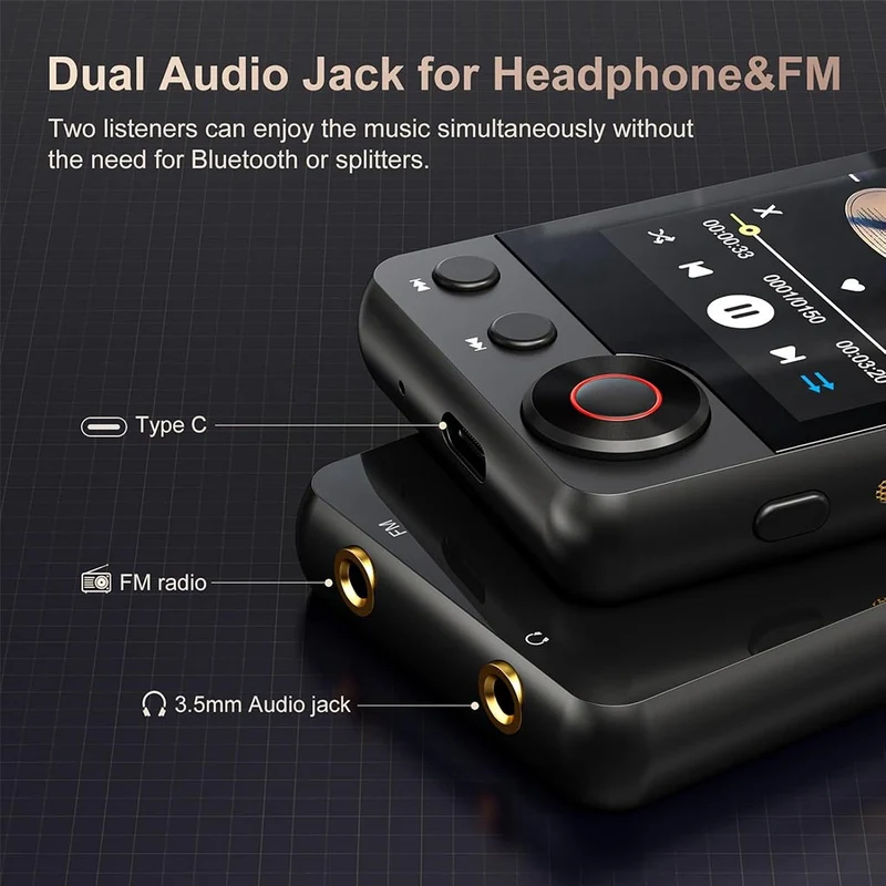 AUDIOCULAR M71 Portable Mp3 Music Player