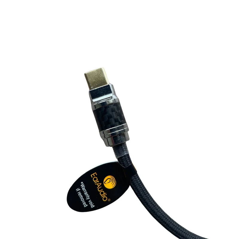 EarAudio Premium OCC Copper Type C to Type C Interconnect Cable