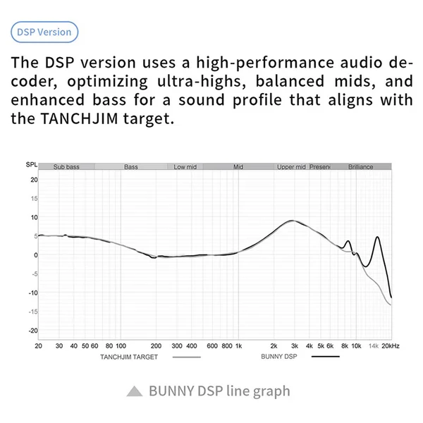 TANCHJIM Bunny Type-C DSP Plug with Mic IEM
