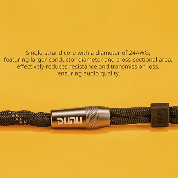 Dunu Lyre Mini 240-Strand High-Purity OCC Modular Upgrade Cable for IEM