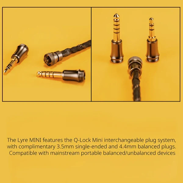 Dunu Lyre Mini 240-Strand High-Purity OCC Modular Upgrade Cable for IEM