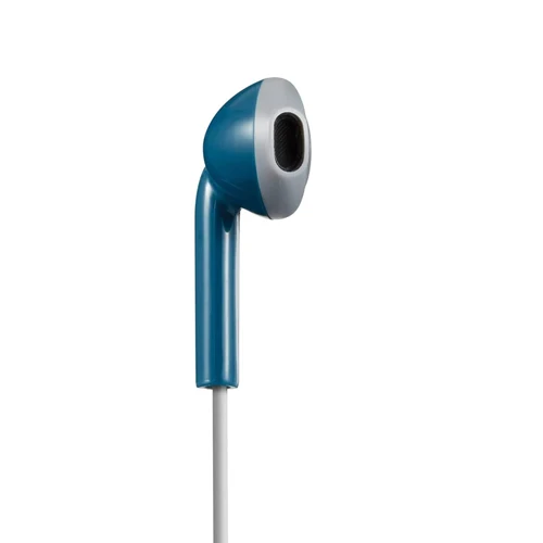 JVC EARBUDS MIC & REMOTE HA-F19M-AH Blue GRAY