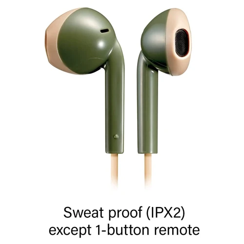 JVC EARBUDS MIC & REMOTE HA-F19M-PT POWDER PINK