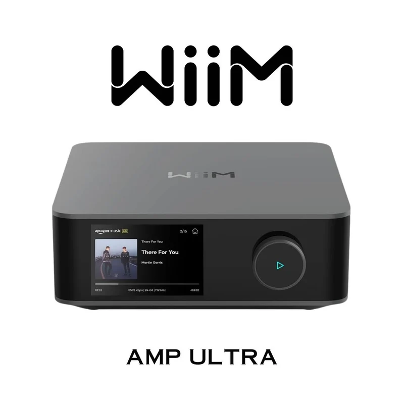 WiiMAMPULTRA | Amplificateur de streaming 100 Watts par canal (Space Grey)
