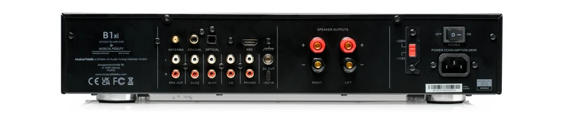 Musical Fidelity B1 Xi | Amplificateur stéréo intégré Classe A/B 60Watts/Canal