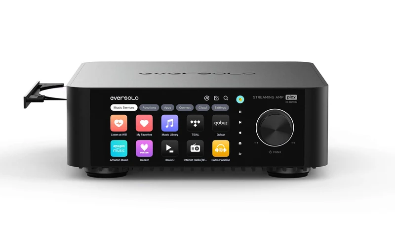 Eversolo Play CD | Amplificateur réseau 2 x 60 W avec lecteur CD et DAC
