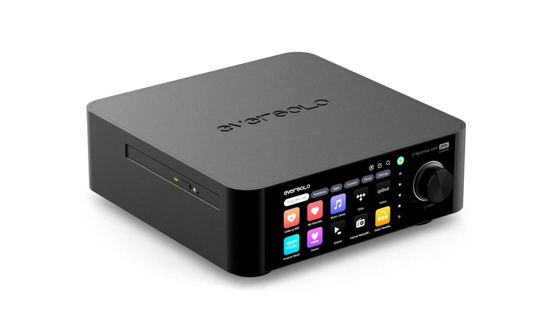 Eversolo Play CD | Amplificateur réseau 2 x 60 W avec lecteur CD et DAC