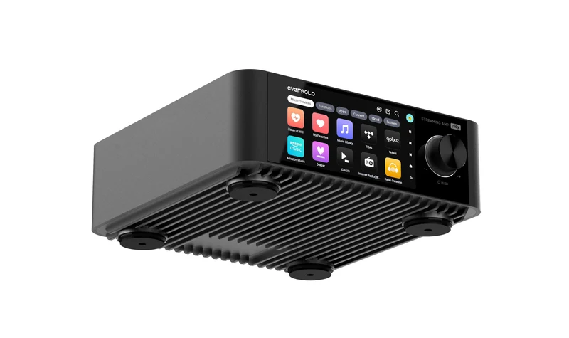 Eversolo Play – Amplificateur réseau Hi-Fi 2 x 60 W RMS avec HDMI et entrée phono