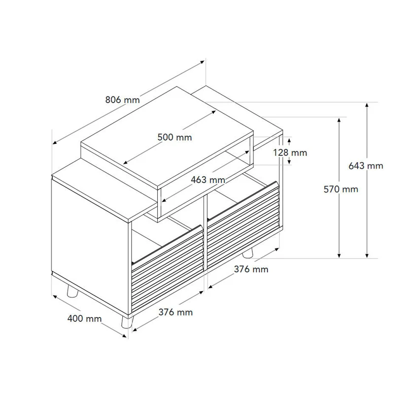 NorStone OSLO 800 | Meuble audio haut de gamme