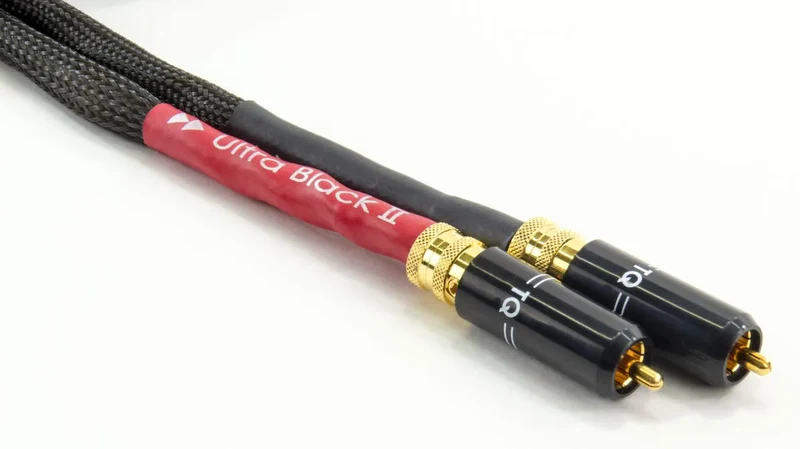 Tellurium Q Ultra Black II | çables RCA-RCA (paire)