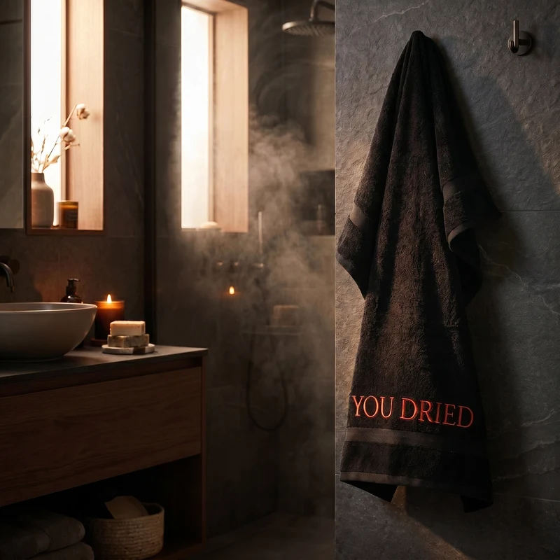 Serviette "YOU DRIED"