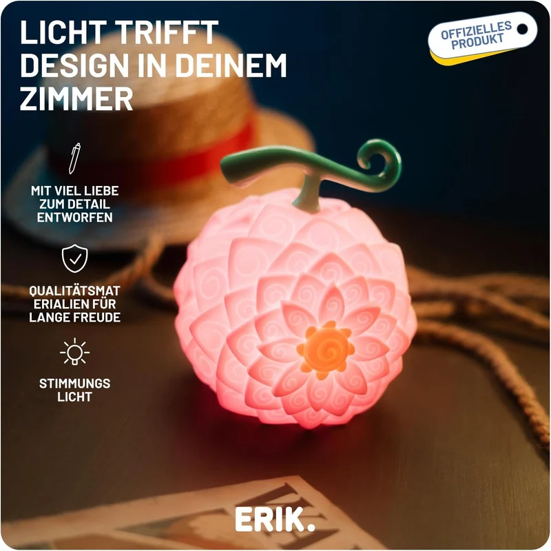 Lampe One Piece Nico Robin Flower-Flower Fruit - Officielle