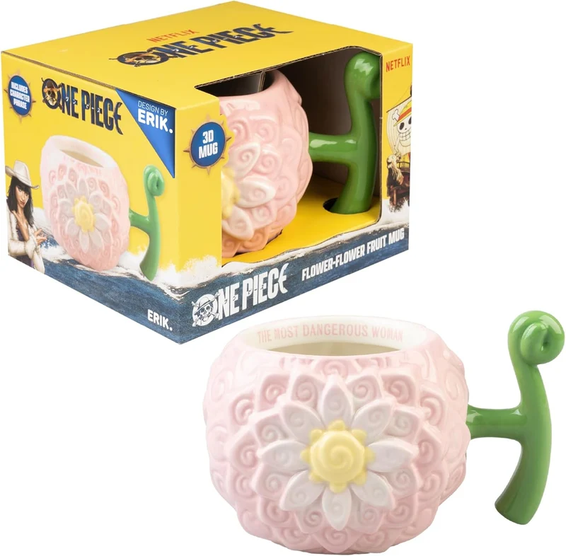 Mug 3D One Piece Nico Robin Fruit Fleur-Fleur